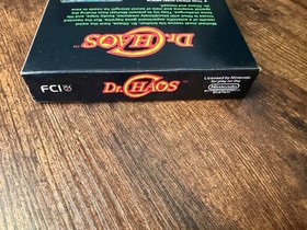 oval seal rpg Dr. Chaos complete in box nintendo nes game new factory MINT