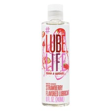 LUBELIFE Water-Based Strawberry Flavored 8 Fl Oz Pack of 1 ,
