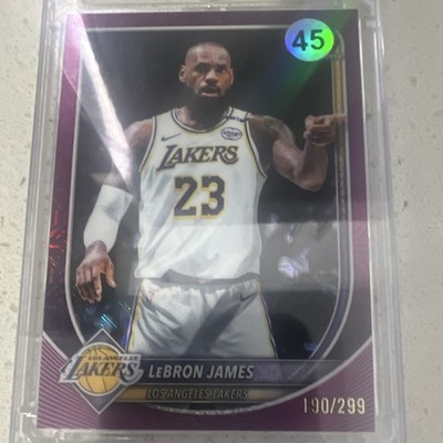 Topps 2004 Bowman Chrome LeBron James Purple Refractor #BCV-121 190/299
