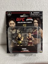 Mini Octagon Fighters UFC Collectible Fights Figure Set MMA Zhang  vs Joanna 