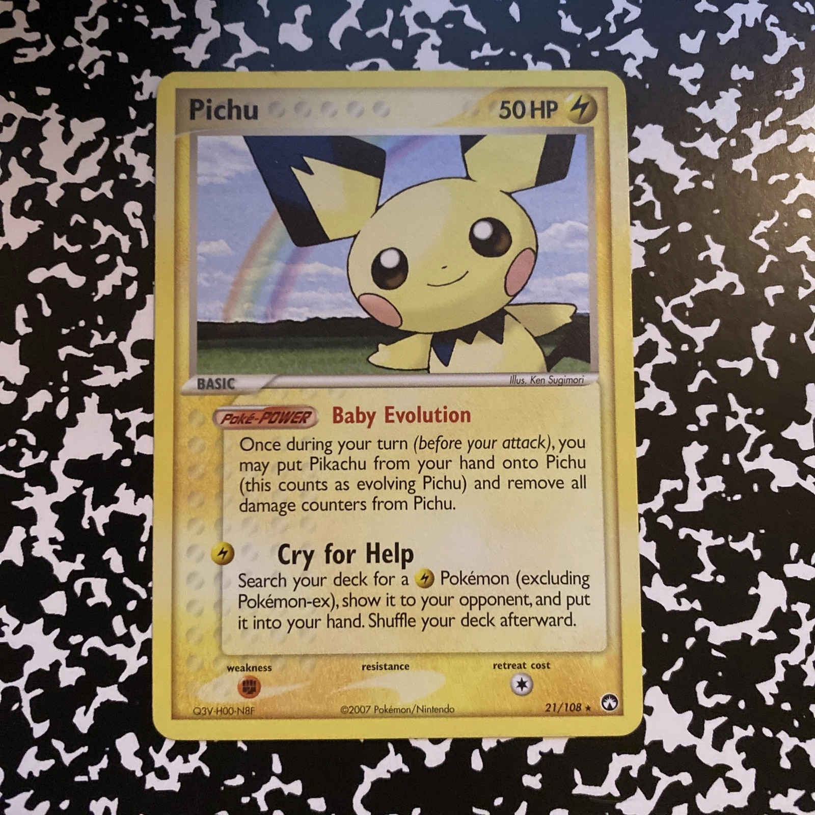 Pokémon TCG Pichu #21/108 (LP)