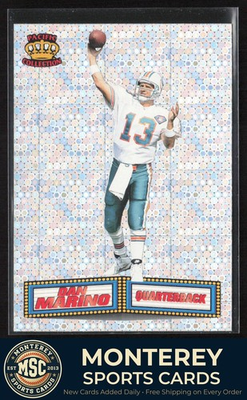 #ad Dan Marino 1994 Pacific Marquee Prisms #17 Miami Dolphins $3.50