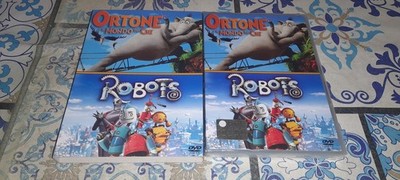 Box + 2 neue DVDs + Cover Ortone Mondo dei Chi + italienische Audio Roboter