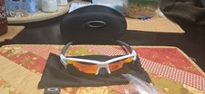 Oakley Flak 2.0 XL Sports Sunglasses White Frame prism lense