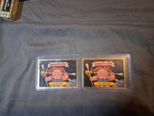 Garbage Pail Kids Gold Border Lot – Cute Tippi & Waxy Wendy – ANS 2004 Foil...