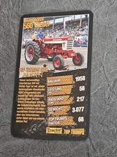 International 560 Diesel - Traktoren - Einzelkarte - Quartett  (10E)