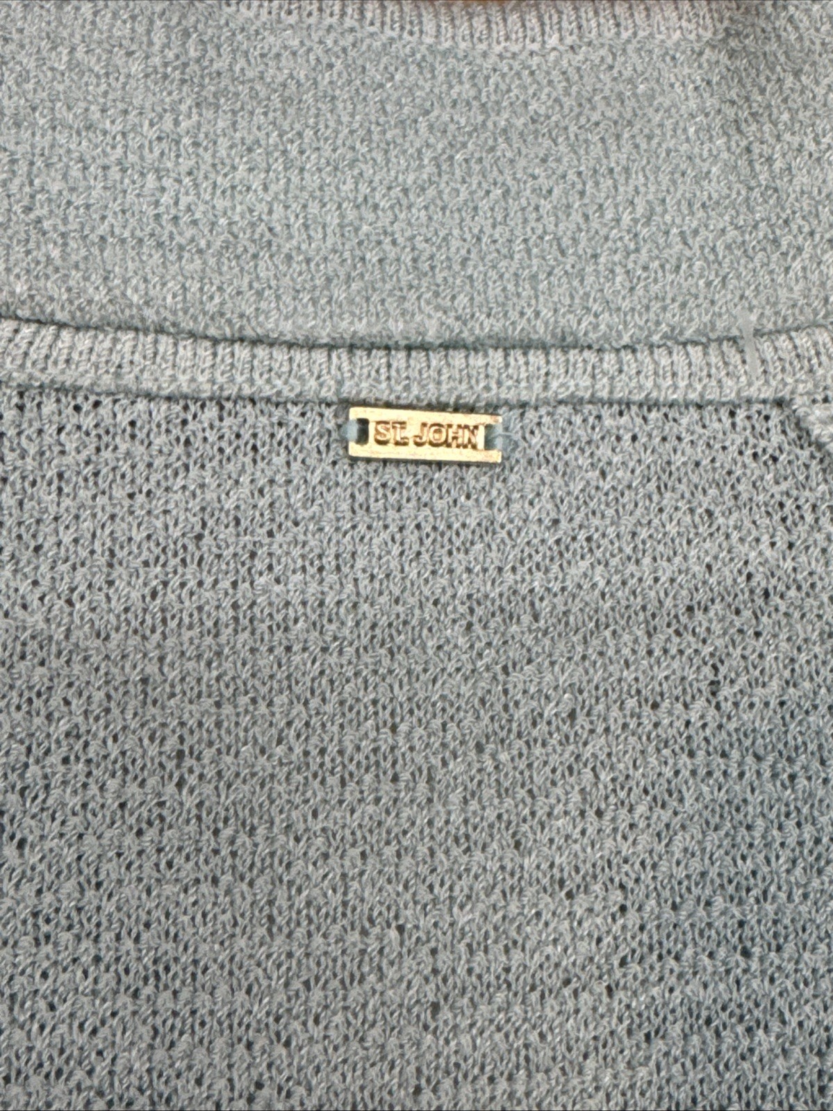 St. John Single Button Light Weight Mint Green Ca… - image 5