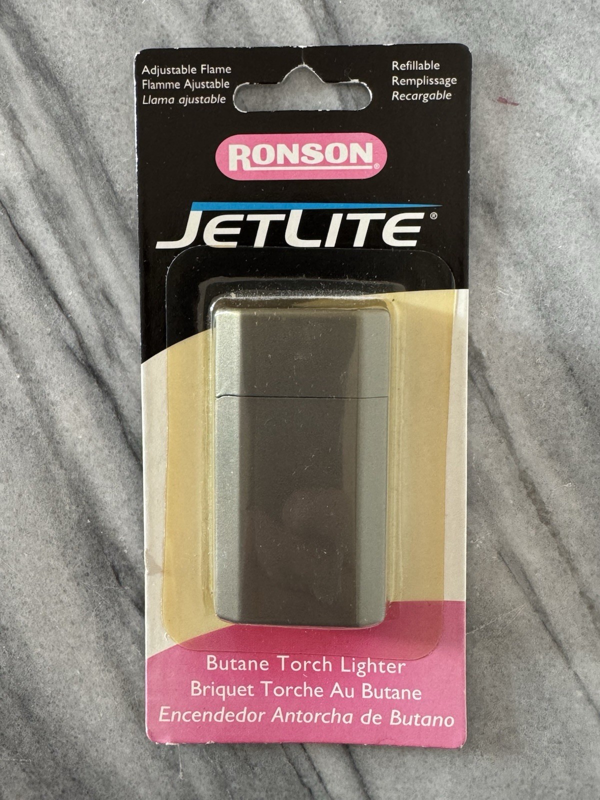 Ronson Jet Lite Refillable Butane Torch Lighter