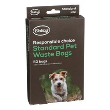 BioBag Black Responsible Pet Waste Bags-50 Count 50 Count Pack of 1