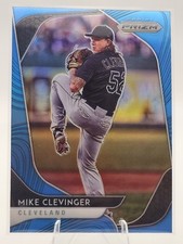 2020 Panini Prizm #129 Mike Clevinger Carolina Blue Prizm