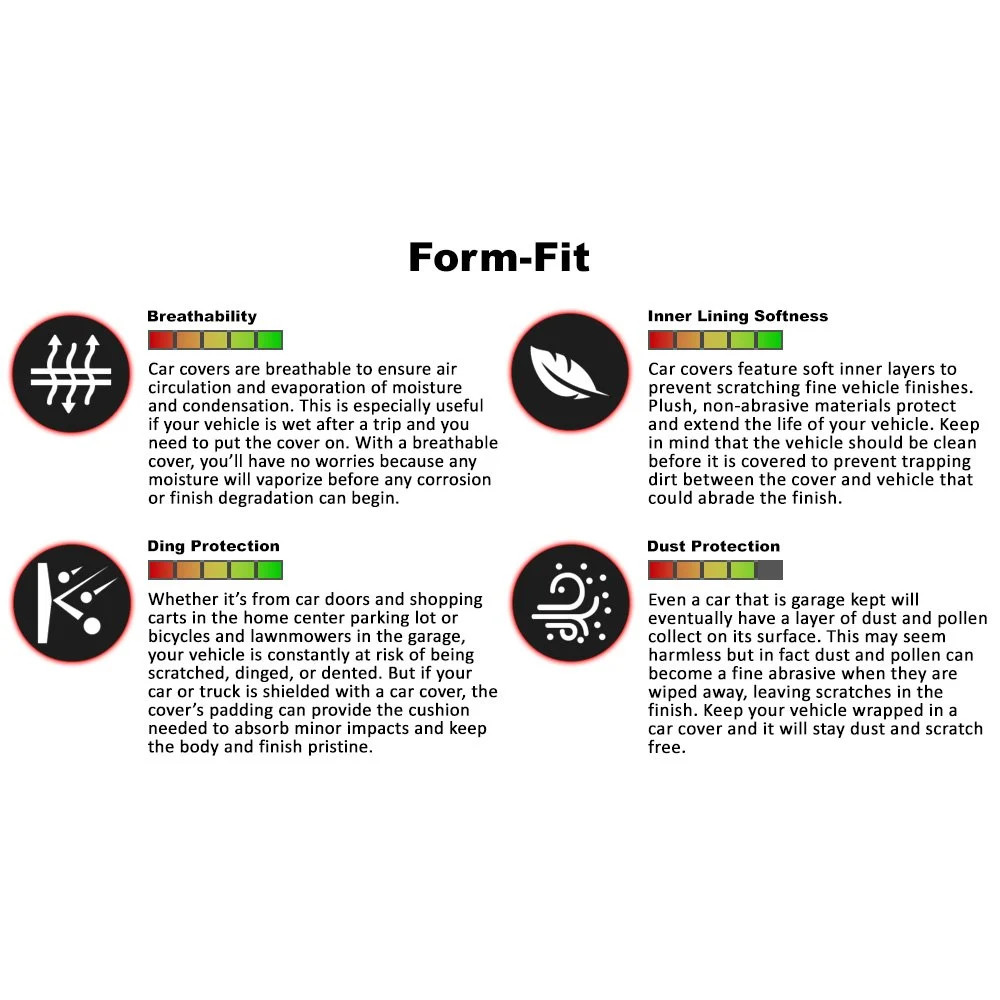 For Jeep Wrangler JK 18 Covercraft Form-Fit Bright Red Custom Car Cover thumbnail 6