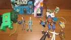 vintage lot of action figures GI Joe, Ghostbusters, Star Wars, He-man MOTU