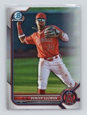 2022 Bowman Draft - Chrome Denzer Guzman #BDC-20 Refractor (RC) - Angels (Q)