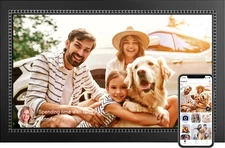 15.6 Inch Large Digital Picture Frame Canupdog WiFi 1920*1080 IPS HD TouchScreen