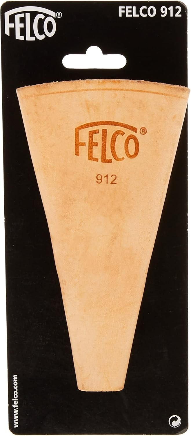 Stylish Brown Leather Clip Holster - Lightweight Tool Holder for Pruning Shears