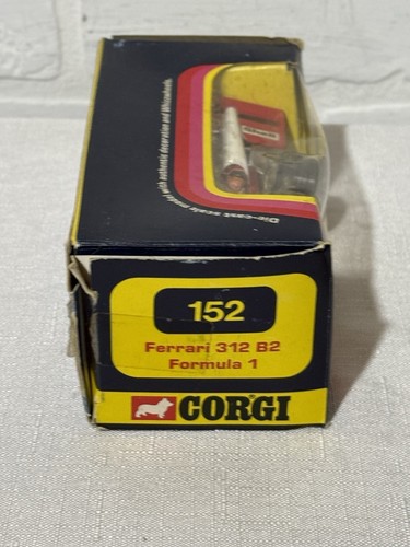 1:43 Corgi 152 Ferrari 312 B2 Britax Shell Formula 1 Race Car NIB Mettoy 1973 - Picture 4 of 12