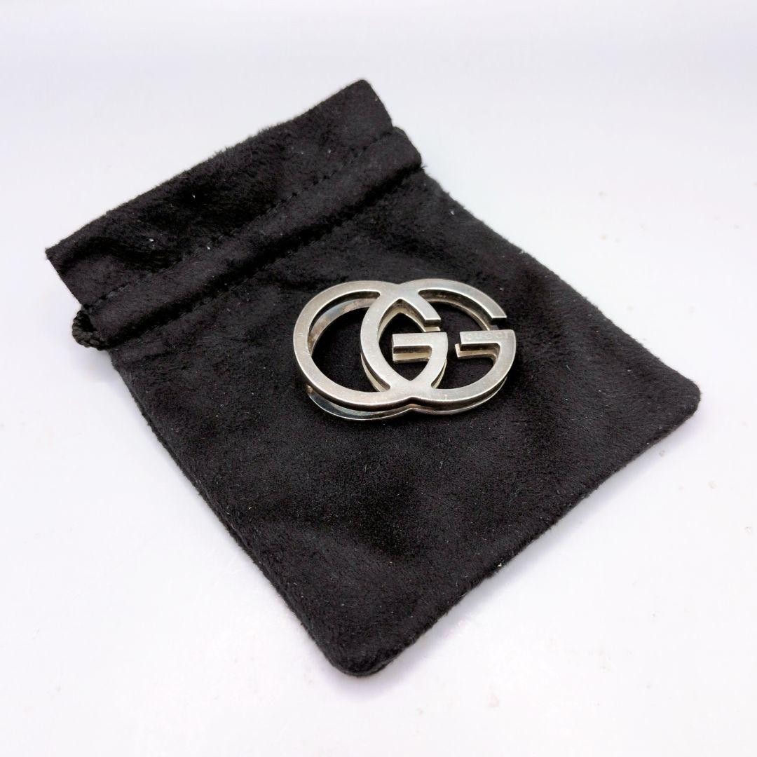 GUCCI マネークリップGロゴ　silver-925 rare GUCCI money clip gg silver 925 Gucci G | eBay