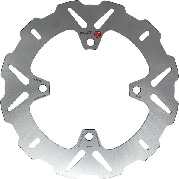 Bremsscheibe Braking Wave KW40RID, Hinten FüR Kawasaki ZZR 1400 H Abs, 2017-2018-image