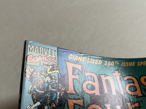 Fantastic Four 350 Marvel Comics 1991 VF / NM 8.5 - 9.0 Doctor Doom App - Picture 8 of 21