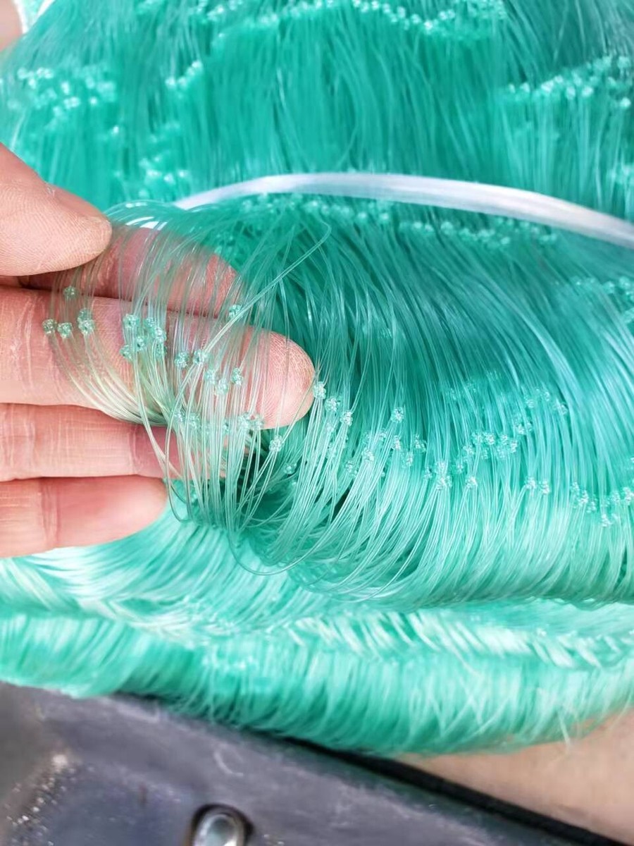 5 1/4 inch 60 mesh 630ft mono fishing net / Gauge 12 twine