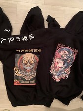 Lot Of 2 Attack On Titan Hoodie Size M ( Fits Like Size S)