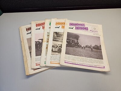 1973 Engineers & Engines Magazine lot of 6 Complete Year