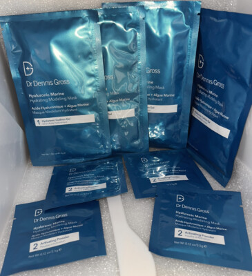 Dr Dennis Gross Hyaluronic Marine Hydrating Modeling Mask  4 Treatments