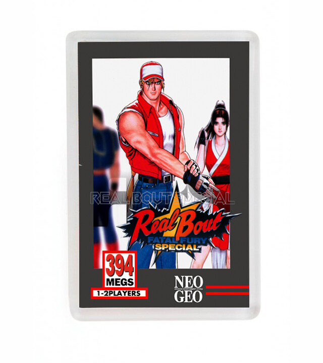 Real Bout Fatal Fury Special neo geo Fridge Magnet Aimant Frigo