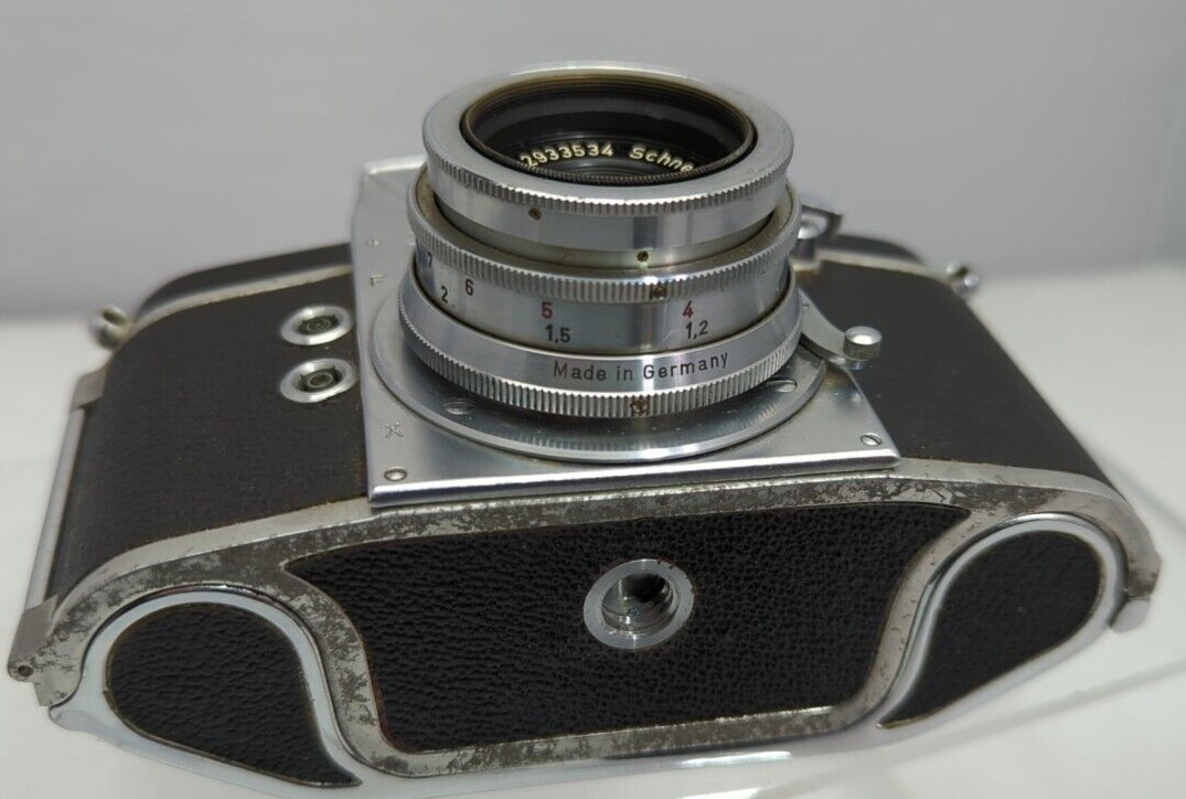 exaⅡ jhagee DRESDEN F0718-74-2v y EXA Ihagee Dresden SLR Camera with Schneider Kreuznach Xenar 50MM