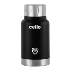 Cello Duro Top Double Wall Stainless Steel Water Bottle, 1 Piece, 180 ml