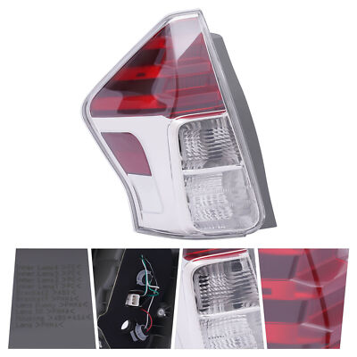 For 2015-2018 Toyota Prius V 1Pair Tail Light Lamps Set Driver & Passenger Side