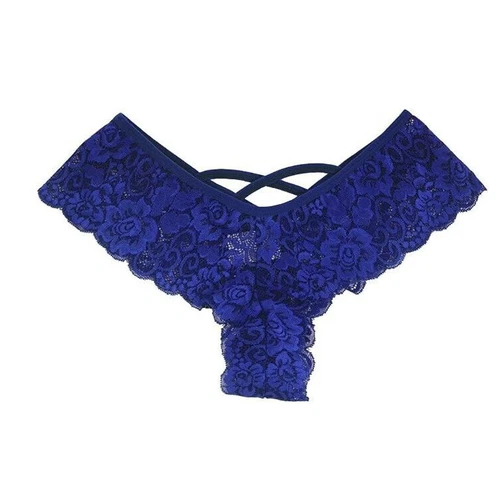 Paquete de 1/6 bragas de encaje para mujer tanga ropa interior transparente lencería - Imagen 5 de 17