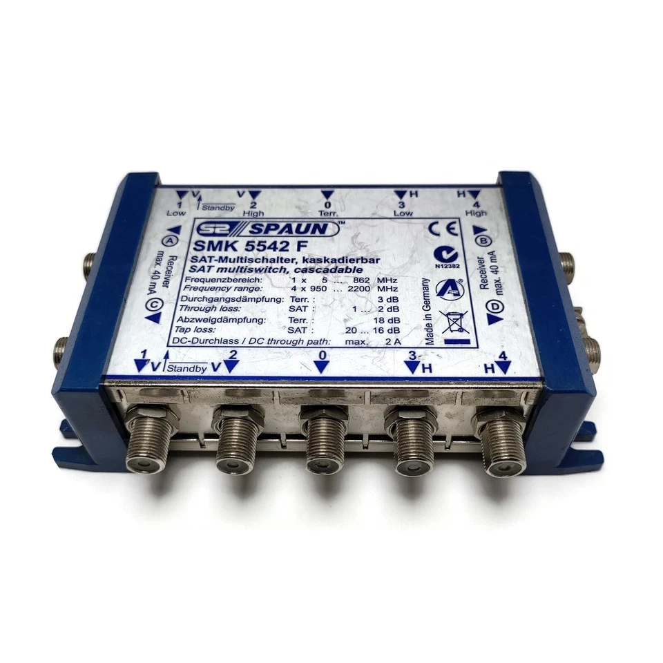 Spaun SMK 5542F Satellite Multi Switch. Made in Germany - Image 2 of 4