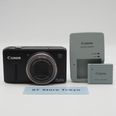 Mint] Canon PowerShot SX260 HS Compact Digital Camera Black w