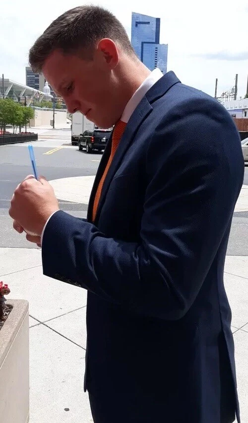 ADLEY RUTSCHMAN SIGNED BALTIMORE ORIOLES LOGO BASEBALL HOME PLATE PROOF COA - Image 4 of 4