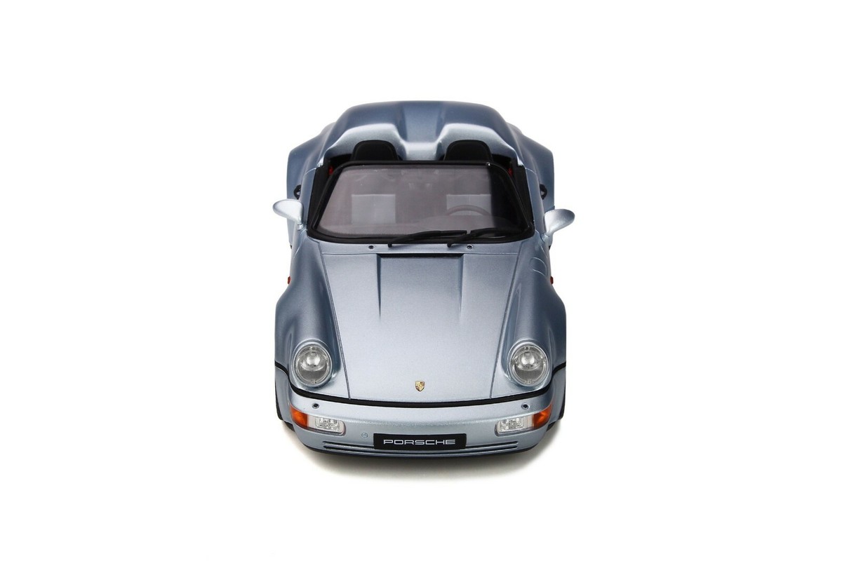 PORSCHE 911 (964) SPEEDSTER TURBO LOOK SILVER 1:18 by GT SPIRIT