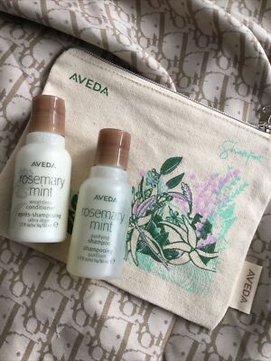 Aveda Rosemary Mint  Shampoo +conditioner ~1.7oz/50ml Travel Size ~New Mini
