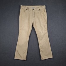 Vintage POLO RALPH LAUREN Jeans Mens W38 L32 Beige Corduroy Cord Bootcut 90s