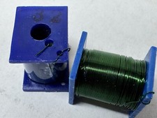 RARE - Vintage  MEAN GREEN  Color Armature Wire NEW On The Spool NOS
