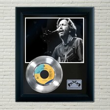 Eric Clapton "Layla" Framed 45 Silver Record Display