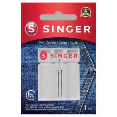 Singer Zwillingsnadeln Jeans 2026 Stärke 100/4.00