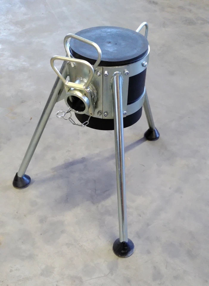 MBM-MASCHINEN BAU MARIENFELD Auslaufbock Stahl NW 50 Drehdurchführung Putzmeister Brinkmann BMS Estrichboy