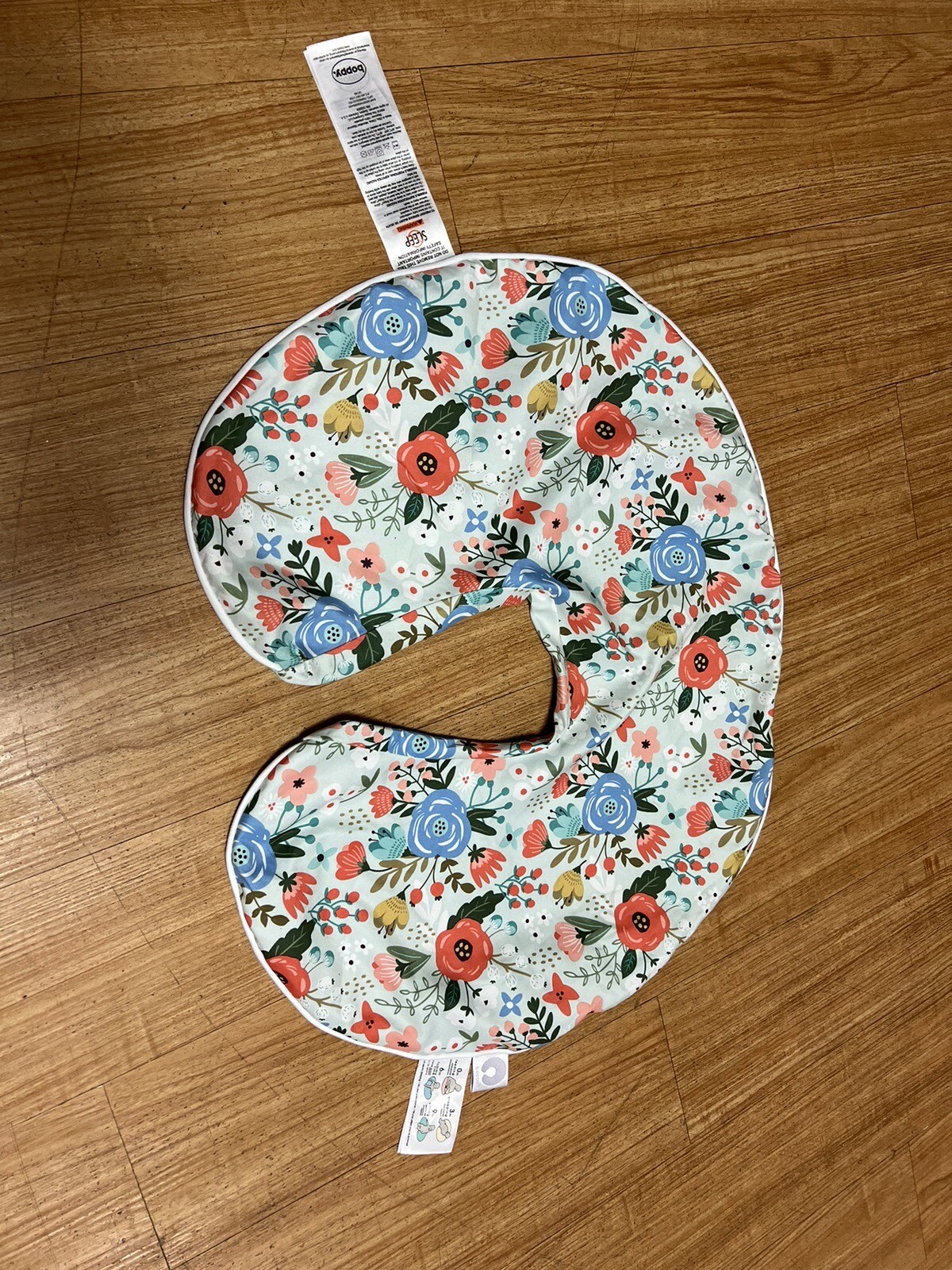 Boppy Pillow Pillowcase Floral Nursing Slip Cover-image