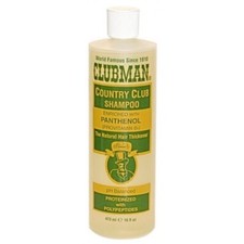 CLUBMAN COUNTRY CLUB SHAMPOO 16 OZ Enriched with Panthenol (Provitamin B5)  1.00 per gallon