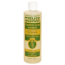 CLUBMAN COUNTRY CLUB SHAMPOO 16 OZ Enriched with Panthenol (Provitamin B5) 