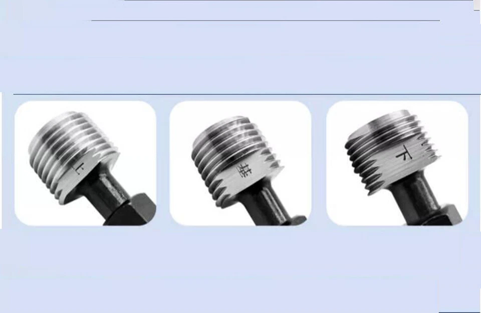 BSPT 1/16" 1/8" 1/4" 3/8" 1/2" 3/4" 1" ~ 2" Taper Pipe Plug Thread Gage Gauge - Image 4 of 4