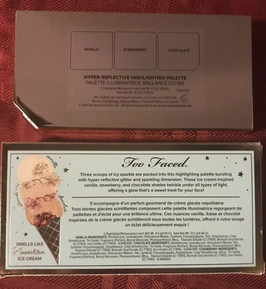 Too Faced Tutti Frutti Triple Scoop Highlighting Palette~New In Box~ - Image 4 of 4