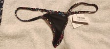 string bikini wicked weasel anniversaire 2022 449 noir taille S