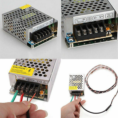 DC 12V Schaltnetzteil 1-60A 5V / 12V / 24V LED Trafo Netzteil Netzadapter Driver