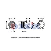 Kompressor Klimaanlage FüR CitroëN C4 Picasso I Peugeot 307 Break 308 CC